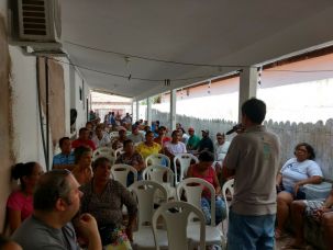 Reunião com o setor pesqueiro de Paripueira/AL
