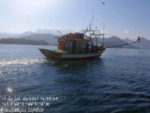 Pesca ilegal ESEC Tamoios - ICMBio 2